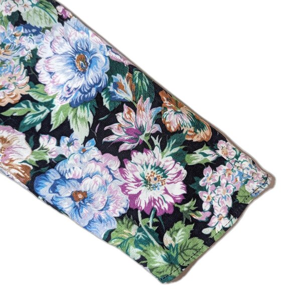 NWT & Other Stories | Open Back Long Sleeve Midi Dress in Floral Print | Size 10 - Picture 11 of 14